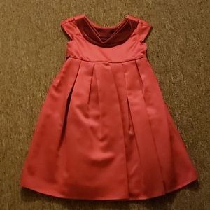 Girls red dress in excellent condition.